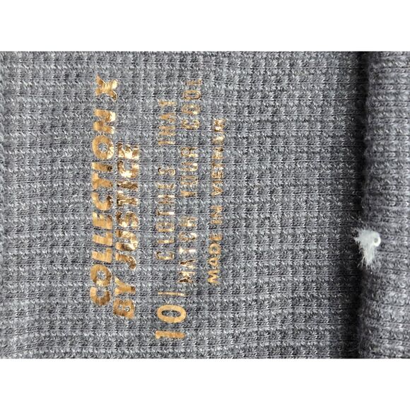 Collection By Justice "life is in Perfect Flow" Girls Long sleeve Shirt Size 10 - Picture 6 of 6